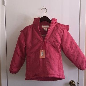 Girls Pink Winter Coat Snow Jacket